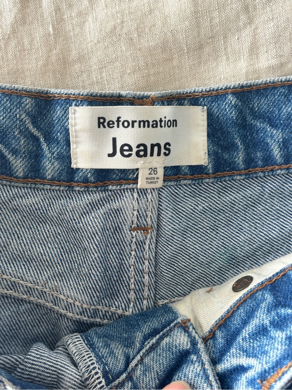 Cary High Rise Slouchy Wide Leg Jean in Colorado - Picture 5 of 7